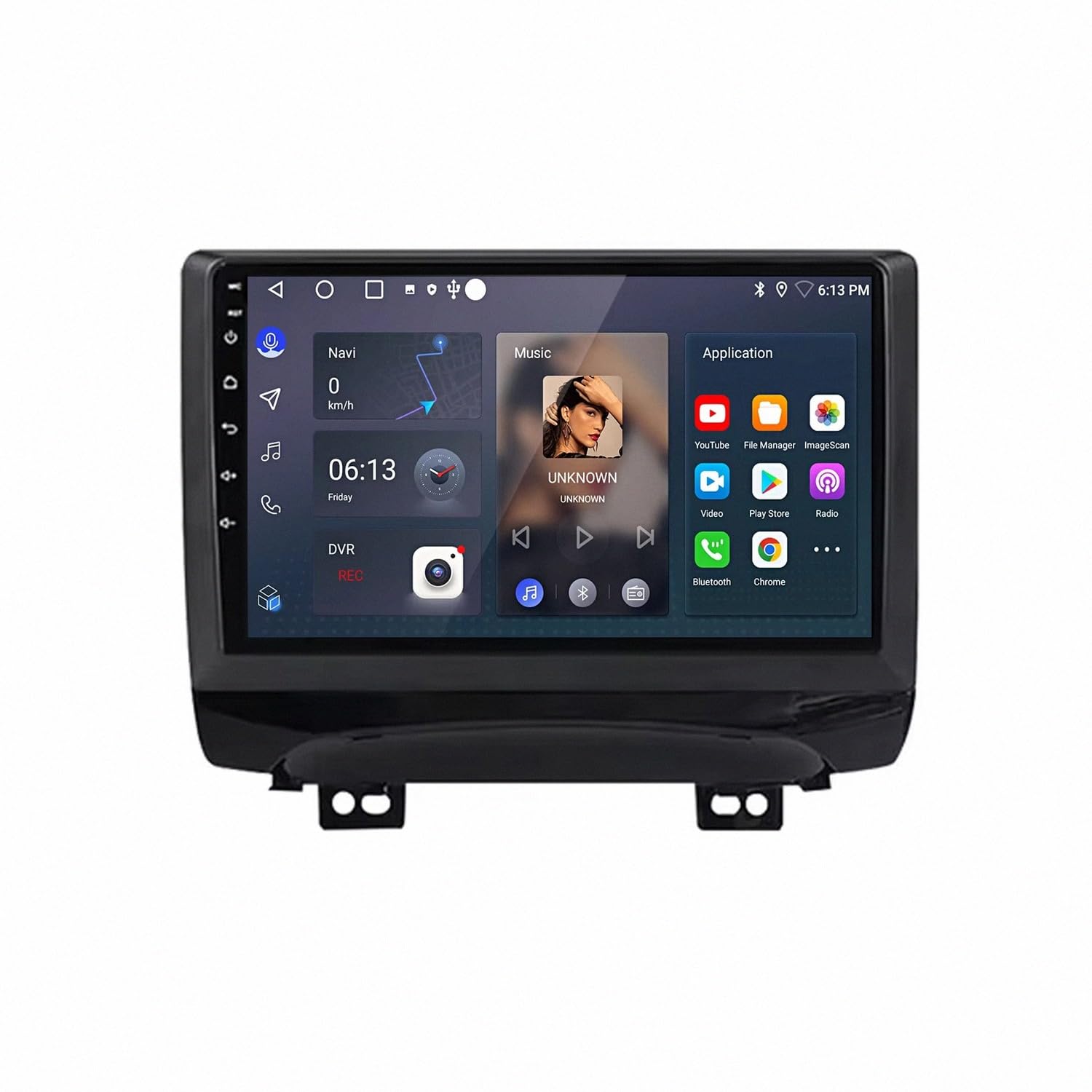 Ekran Z Bezprzewodowym Car Play dla JAC Refine S3 2013-2016 Bezprzewodowe Carplay I Android Auto, Radio Z Ekranem Dotykowym Ips, Nawigacja Gps Kamera, 8 Rdzeń 4G+64G
