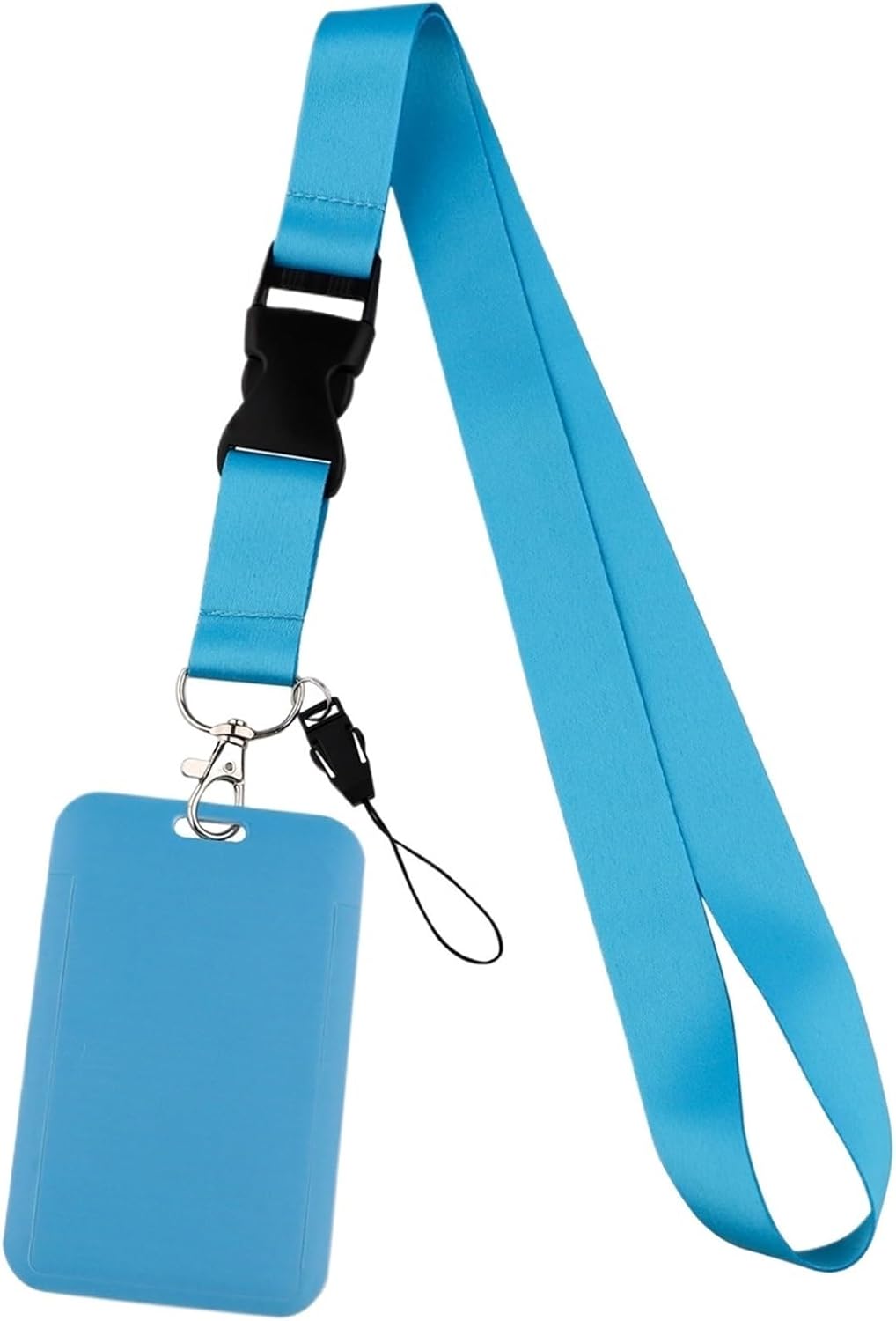 Badge Holder 20pcs Neck Strap Pure Color Lanyard,ID Pass Card,Name Badge Holder,Camera Cell Phone Straps for Office School ID Cards(Red)