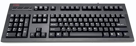 DSI Left-Handed Keyboard Black (KB-DS-8861XPU-B-V2)