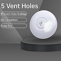 Vista 2 de Paquete de 2 fundas de retención, funda alineadora con orificios de ventilación, compatible con Invisalign, fundas protectoras bucales, portátiles