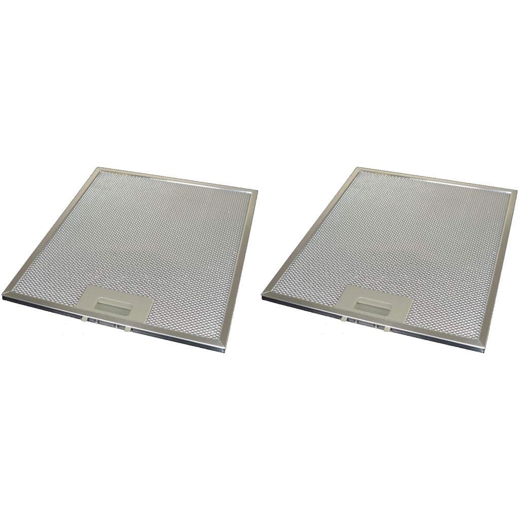 Ufixt Cooker Hood Metal Mesh Grease Filters 270Mm X 320Mm Pack Of 2 Compatible With Lamona Bosch Hotpoint