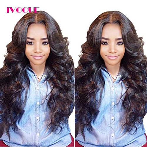 Dark Brown Ombre Lace Front Wig Human Hair Lace Wigs Virgin Malaysian Human Hair Wigs for Black Women Two Tone T1b/4 Ombre (24inch, T1b/4 ombre)