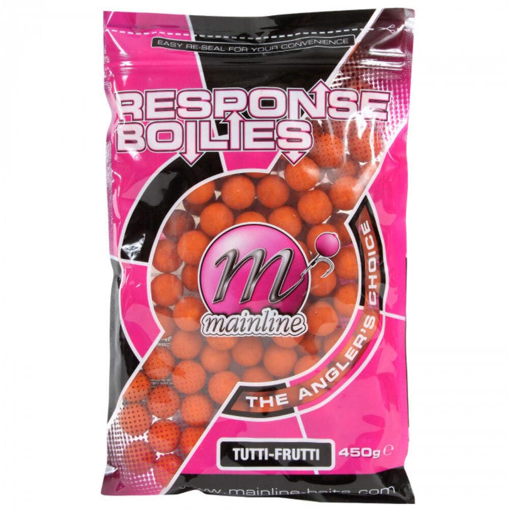 Mainline Response Boilies Shelf Life - Tutti-Fruiti - 15mm - 450g