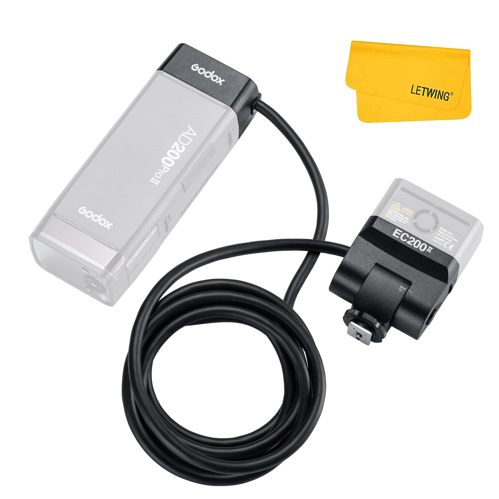 Amazon.com : Godox EC200 II Extension Flash Head for Godox