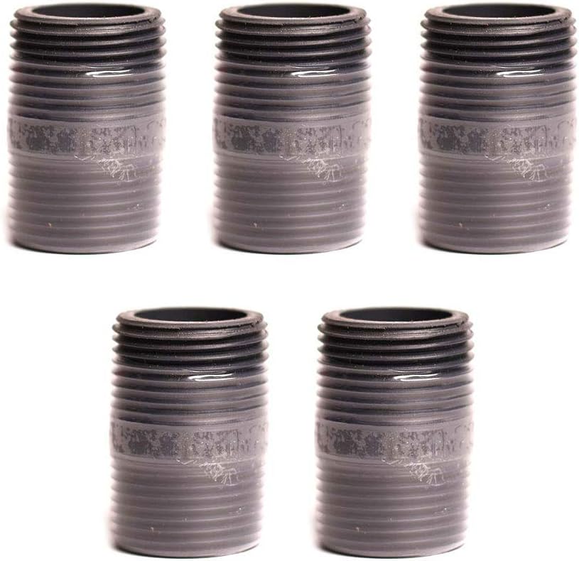 Thrifco 6620025 3/4 Inch X Close SCH 80 PVC Nipple 5 Per Pack