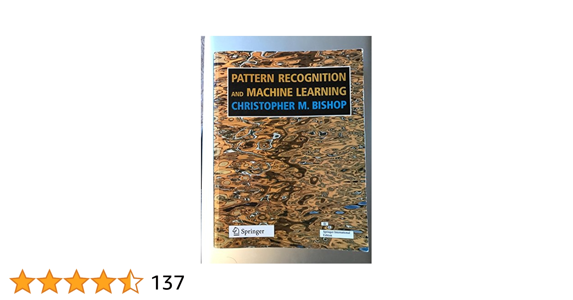 Pattern Recognition and Machine Learning : BISHOP C. M.