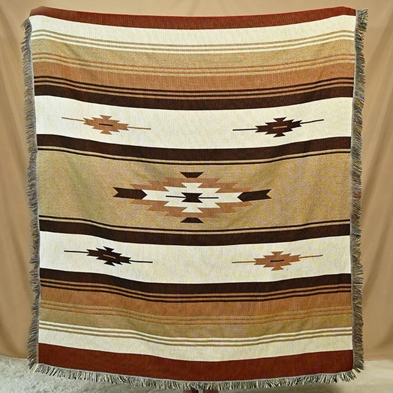 Amazon｜果皮森林 北欧 ネイティブ柄 オルテガ柄 多機能 水洗い