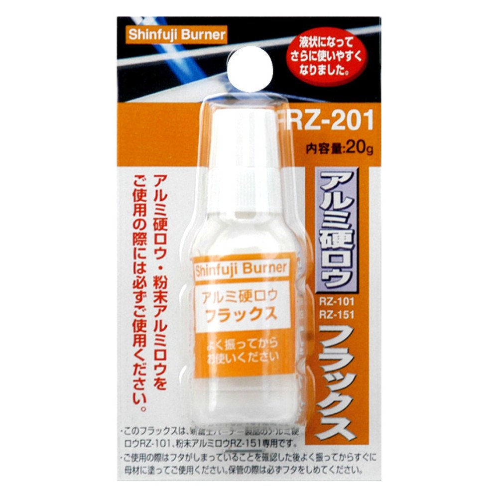 Shinfuji Burner Flux RZ-201 for Hard Aluminum Wax