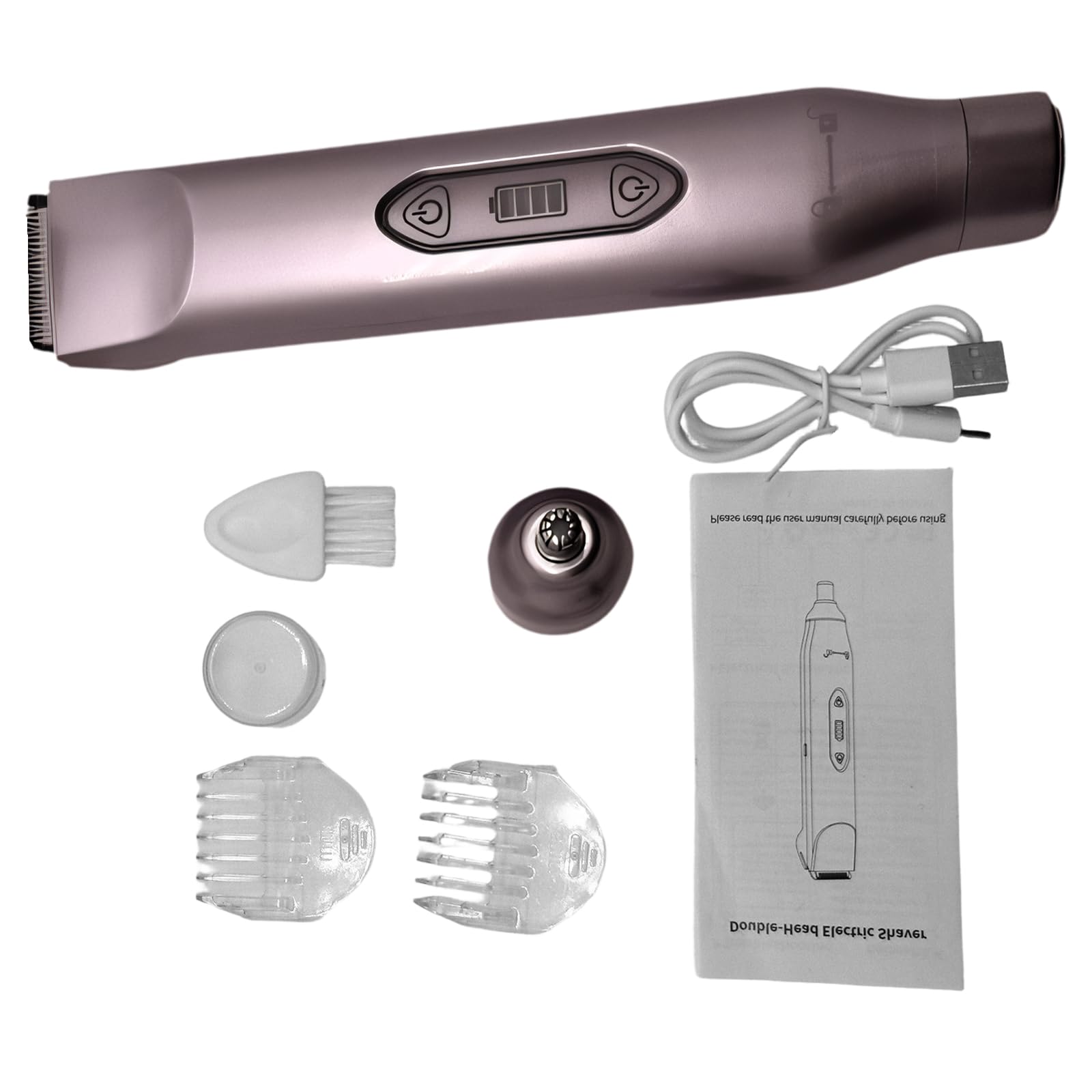 Epilatore elettrico multifunzionale per capelli per donne viso braccio gamba rasatura strumento facile ricaricabile corpo rimozione dei capelli rasoio