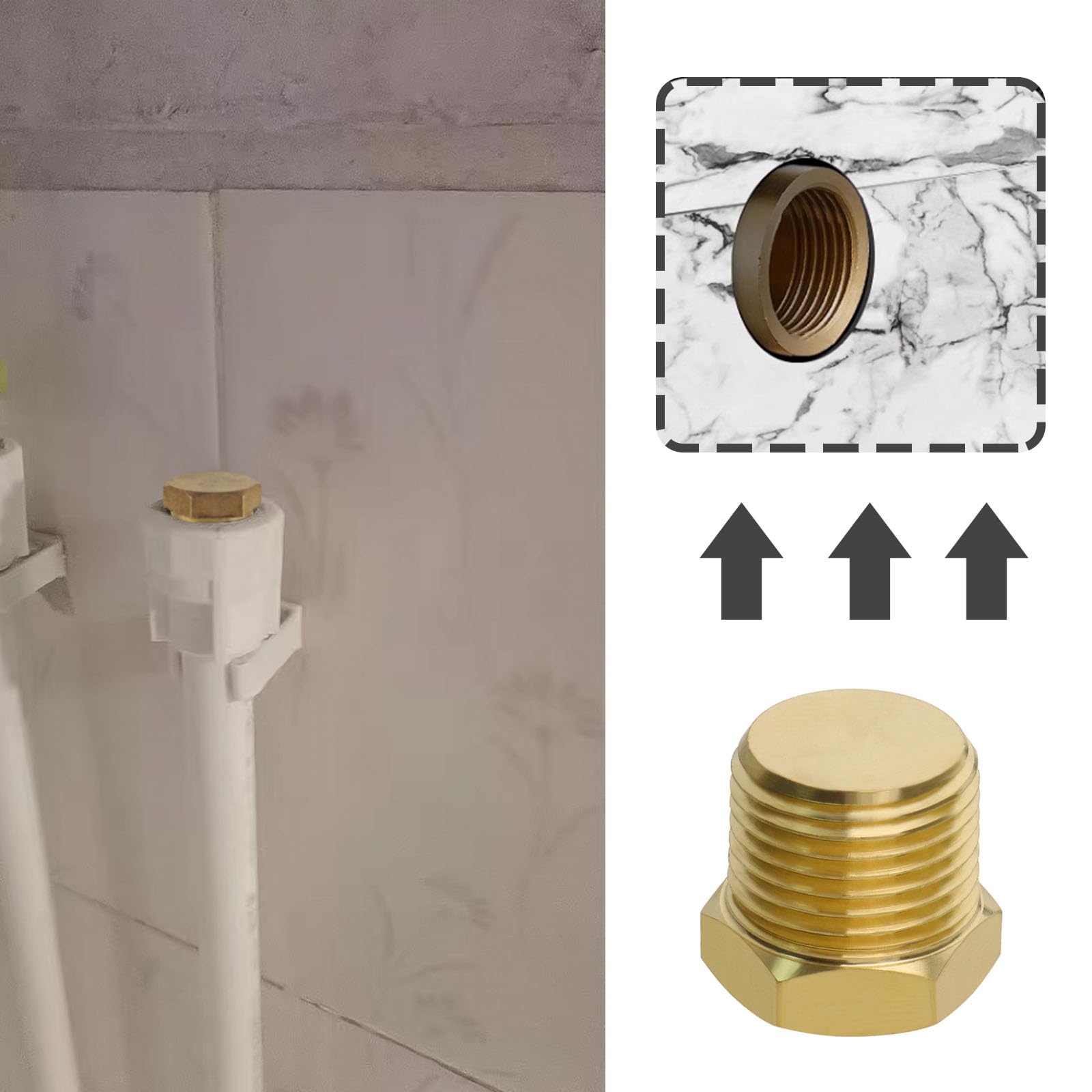 Tappi Testa Esagonale Filetti NPT - Foto 9