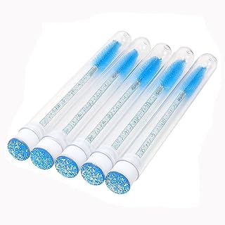 20 varitas de rímel desechables de cristal co...