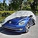 Budge Custom Rain Barrier Volkswagen Beetle Cover Fits Standard Volkswagen Beetle - (Polypropylene with Waterproof Film, Gray) (C-1052)