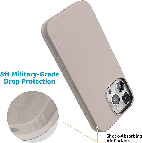 Vista 1190 de Casely Funda para iPhone 15 Pro Jardín Secreto Flores mixtas Funda atrevida Compatible con MagSafe y botón de acción Jardín Secreto Floral