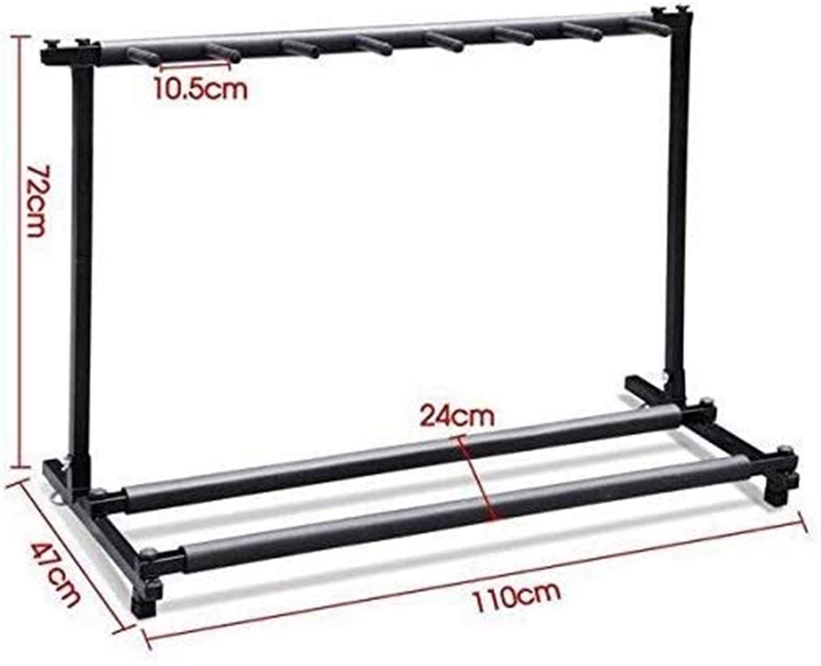 Wielokrotne stojaki na gitarze Folk Drewniane Gitara Elektryczna Pipa 7 Grupy Wieloosobowe Bass Piano Stand Stand Stand