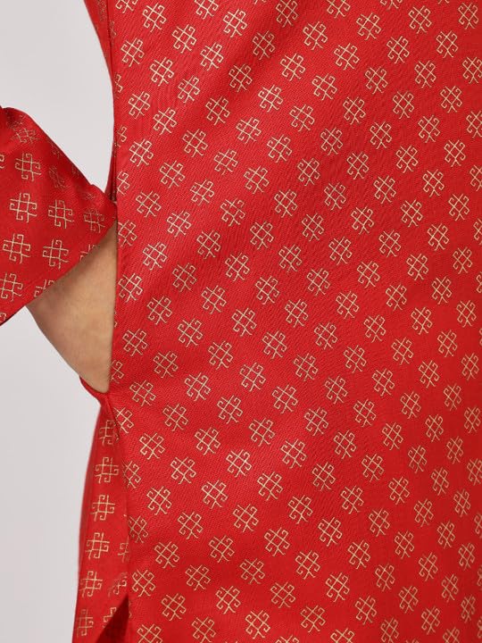 Image of BE ACTIVE Cotton Kurta for Men | Traditional and Classy Design | Indian Kurta | Full Sleeve Kurta