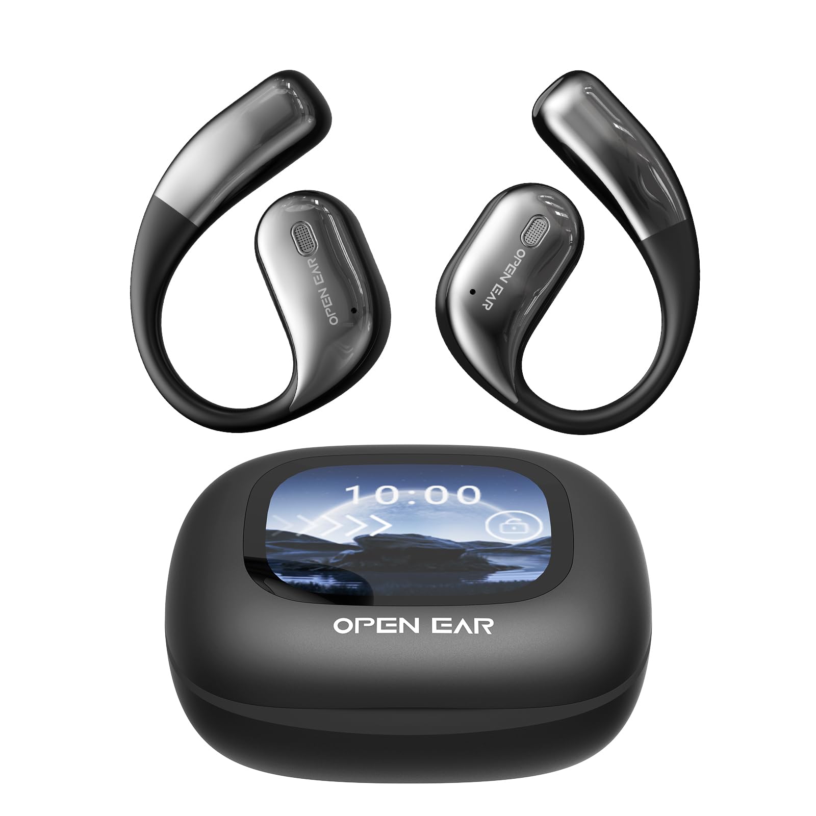 BEARTAIN Ki Übersetzer Kopfhörer, 3-in-1 Übersetzungskopfhörer mit echtzeit übersetzung, 150 Sprachen Kopfhörer Übersetzer Echtzeit, Touchscreen 60H kopfhörer für iOS und Android, Reisen und Reisen