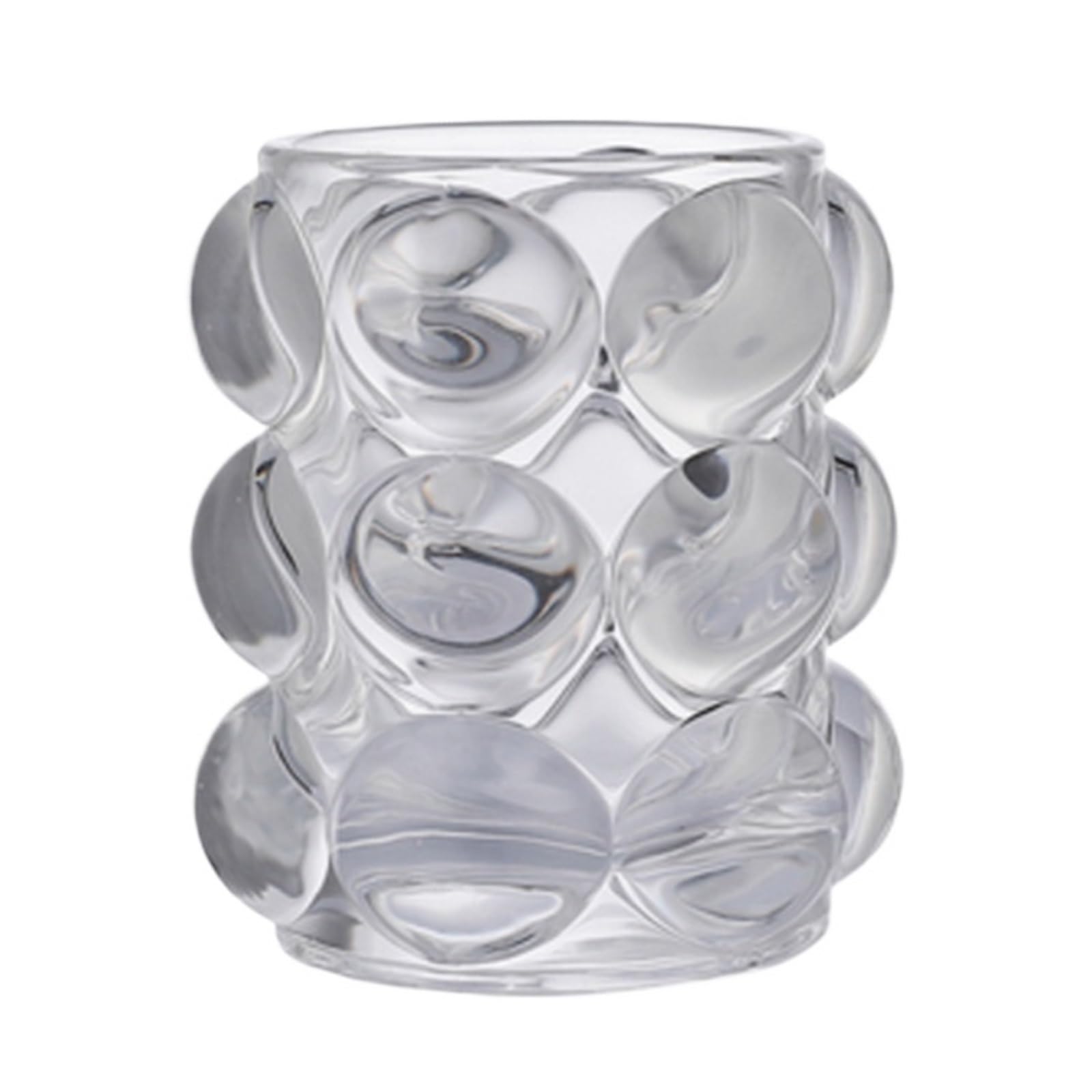 WEOKDFHA Clear Pencil Holder Glass Pen Holder Make Up Brush Barrel Desk Organizer Storage Display Ornament Home Decoration Water Cup