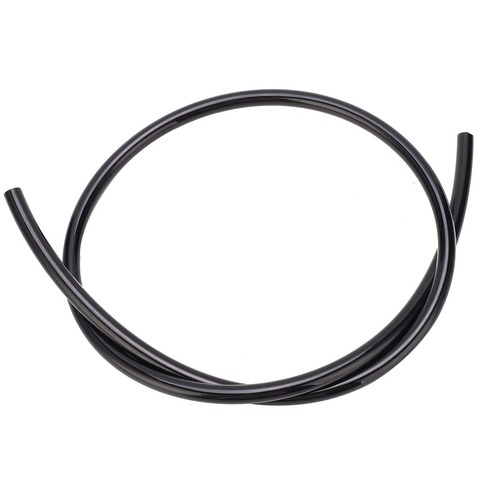 Pneumatischer Schlauch Flexibler Luftkompressor TPU Rohr Rohr für Chemisches Heizöl TPU0604 OD6xID4 Arbeitsdruck 12bar(10m-schwarz)