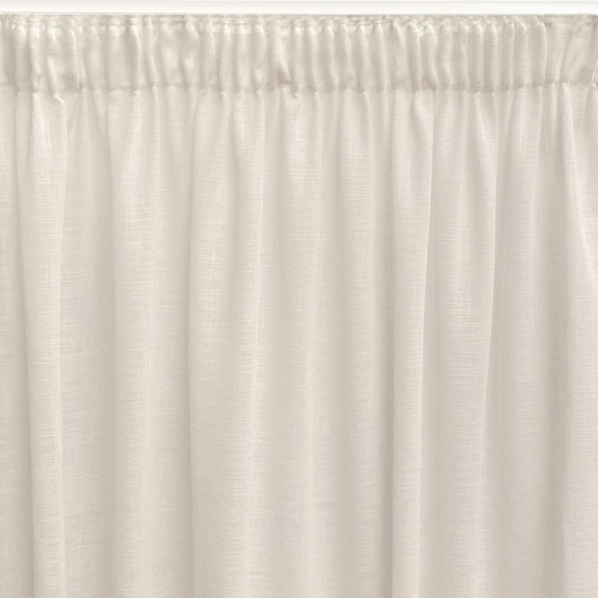Alexandra House Living Curtain Jade Natural 200 x 270 x 1 cm Translucent