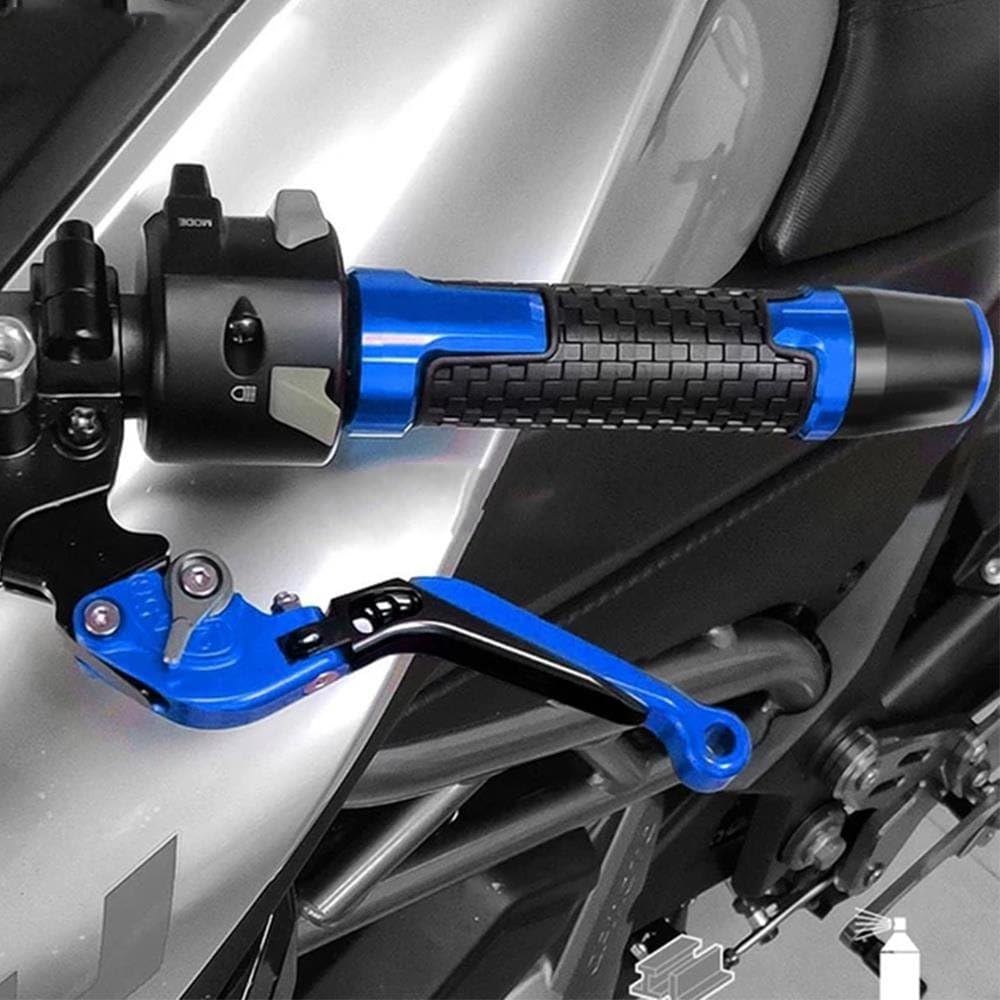 Poignées Motos pour Suzuki GS500 GS500F GS500E pour GS 500 F/E 1989-2009 2008 2007/8 ''22mm Poignées De Moto Poignée Poignée De Guidon Extrémités Prise Poignées Professionnelles (Couleur : 2)
