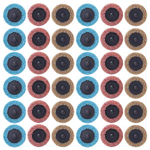 50 Pz 2 Pollici Levigatura Dischi Abrasivi 36 Grana Ossido Di Alluminio - Foto 6