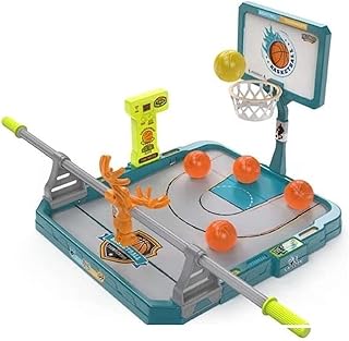 لعبة كرة سلة صغيرة لسطح الطاولة، لعبة رياضية ممتعة للاطفال