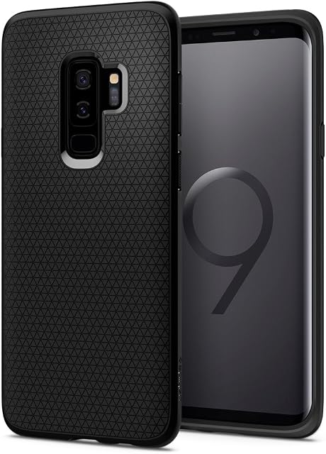 Spigen Liquid Air Case Compatible with Samsung Galaxy S9 Plus - Matte Black