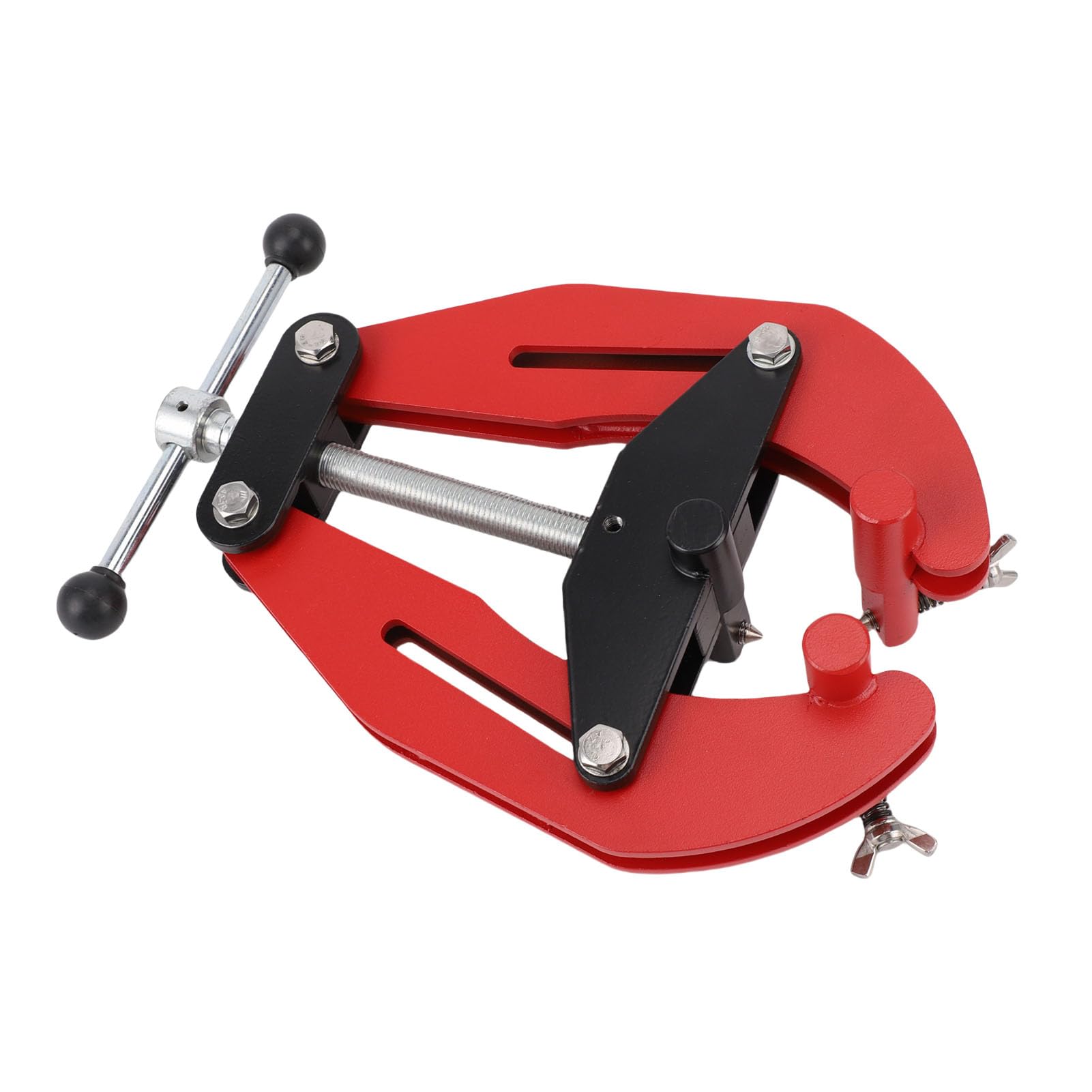 Fafeicy Herramienta de Abrazadera de Alineación de Tuberías con Tornillos de Acción Rápida Ajustable para Instalación de Accesorios de Soldadura de Tuberías de 2 a 6 Pulgadas