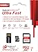 BigBuild Technology 128GB U3 Micro SDXC Memory Card for Huawei Enjoy 70/70z, 60, Mate X5/Xs/Xs 2, P50/P50E, Pocket 2/S Cell Phones