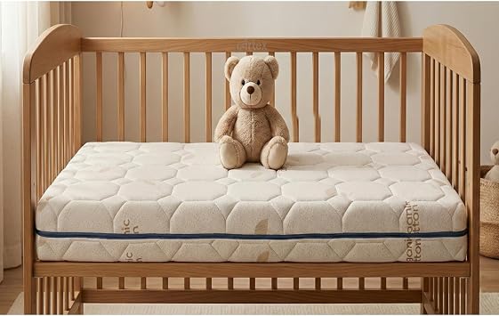 Artex 12Cm Cotton Süngerli Bebek Çocuk Beşik Yatağı 70x110 Yıkanabilir Kılıflı Park Yatak Oyun Parkı