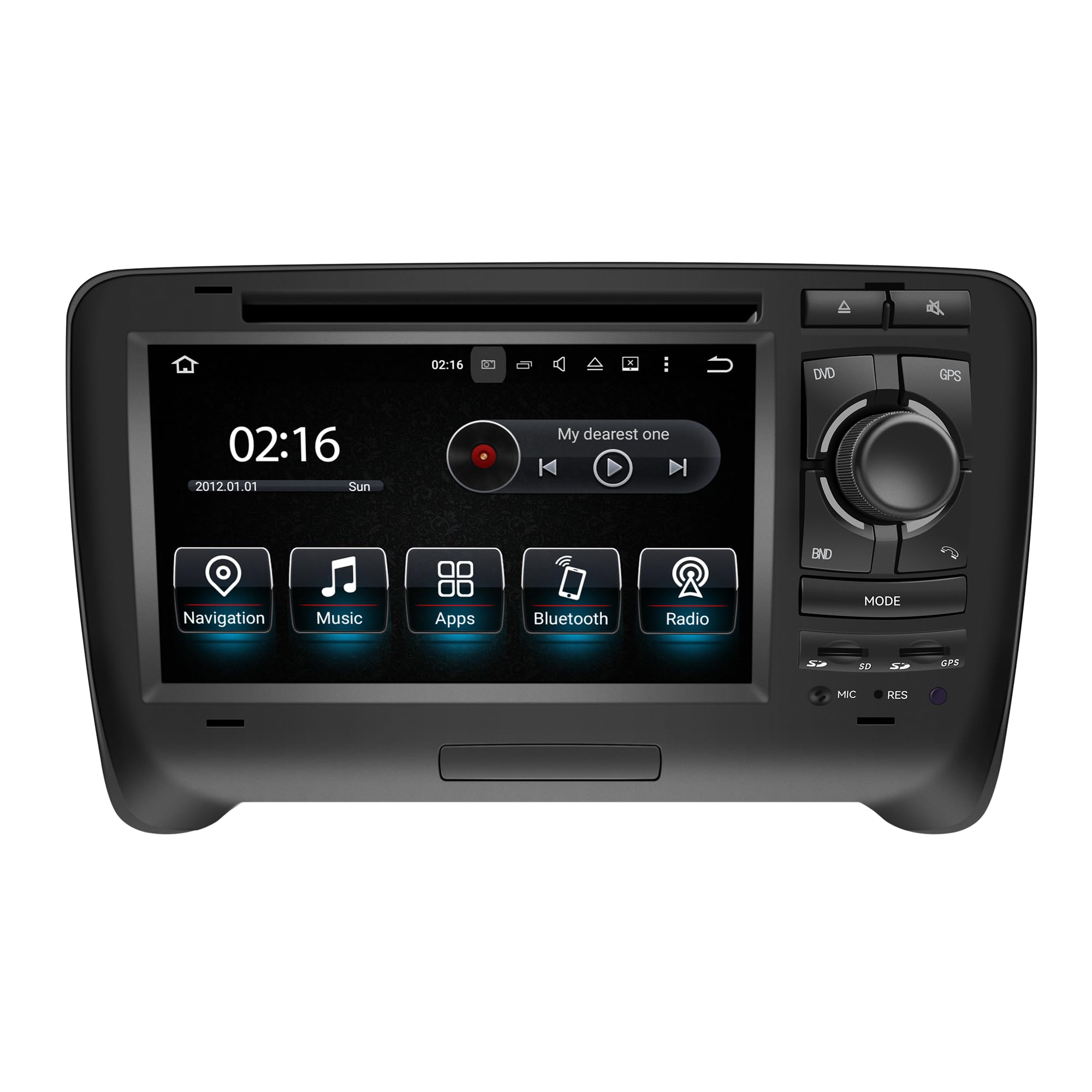 for Audi TT 8J Radio Double Din Car Stereo Installation Kit