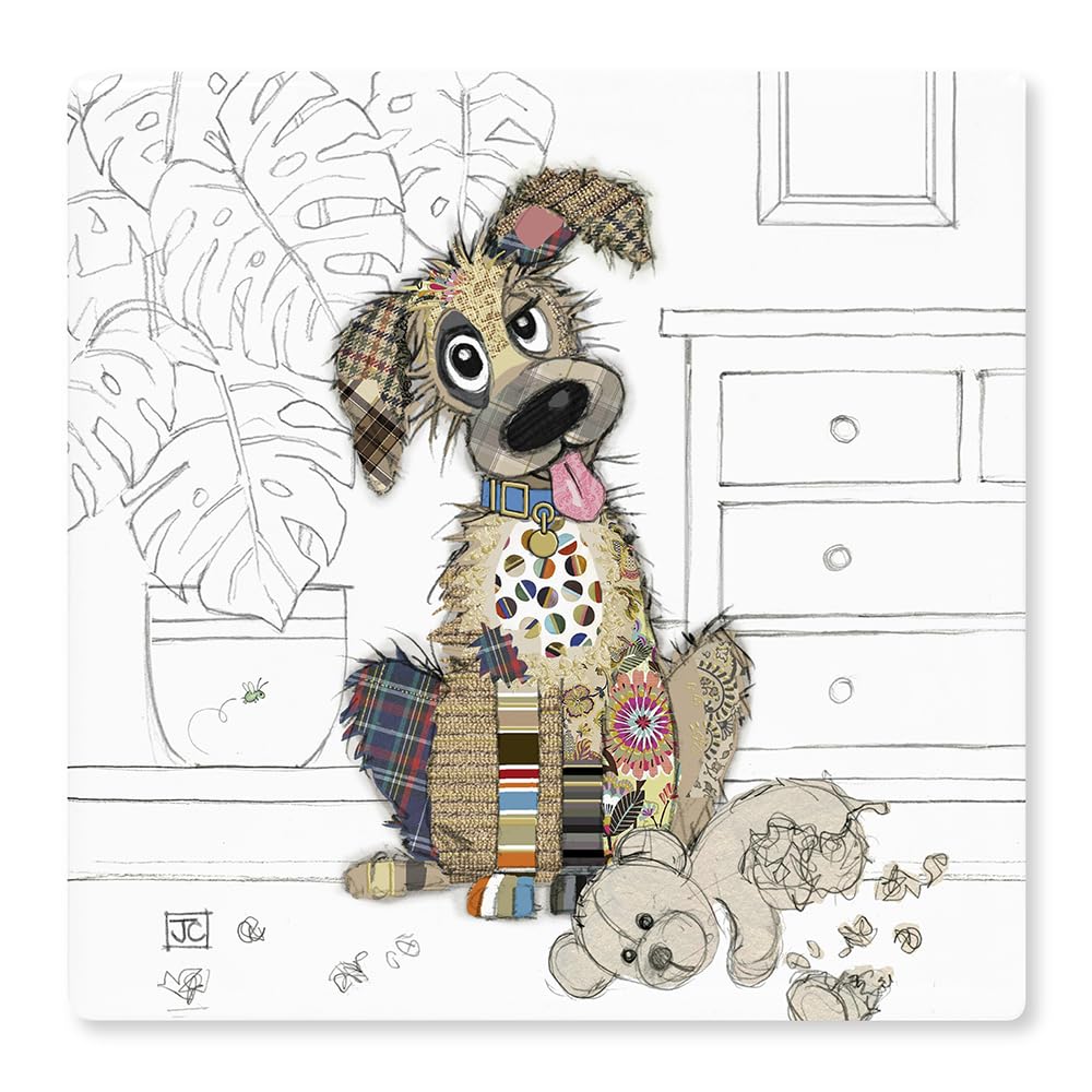 Lesser & Pavey Bug Art Design Drink Coaster Eco Cork Tea Coffee Hot Drinks Quirky Design Murphy Mutt