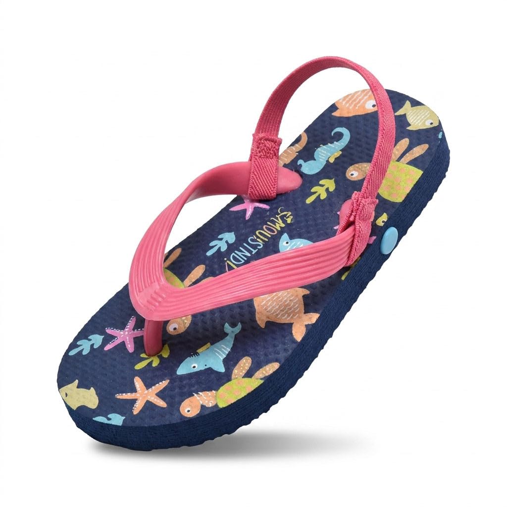 OZABI Tongs Enfant Pack 3 Paires - Motifs Fantaisie