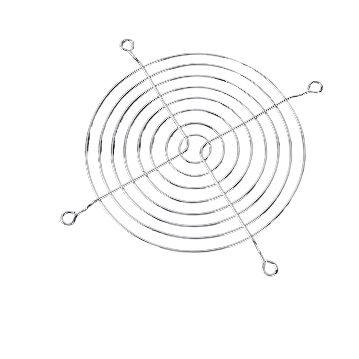 Cooling Fan Grill Metal Finger Guard 5Pcs Metal Mesh Finger Guard Protective Net Fan Grill 40mm 50mm 60mm 80mm 120mm Cooling Protection Cover(120mm)