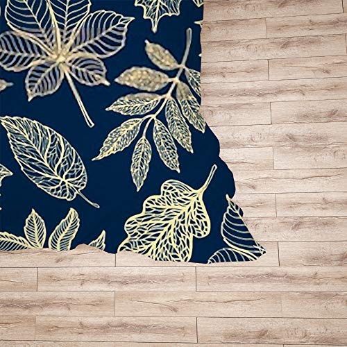 Parure de lit infroissable feuilles d'automne pour un entretien facile
