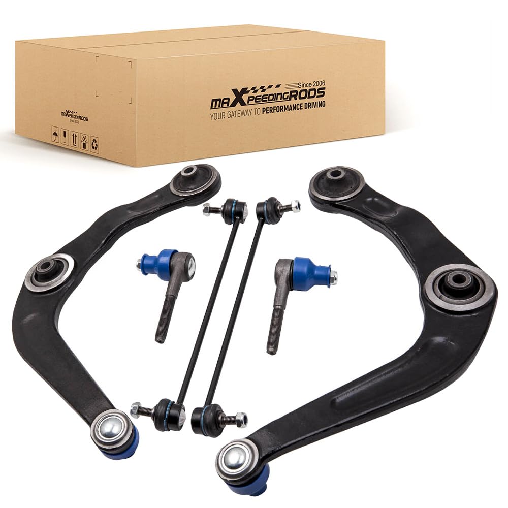 maXpeedingrods Kit de 6 bras de suspension + biellette de direction Pour 206 3520G8