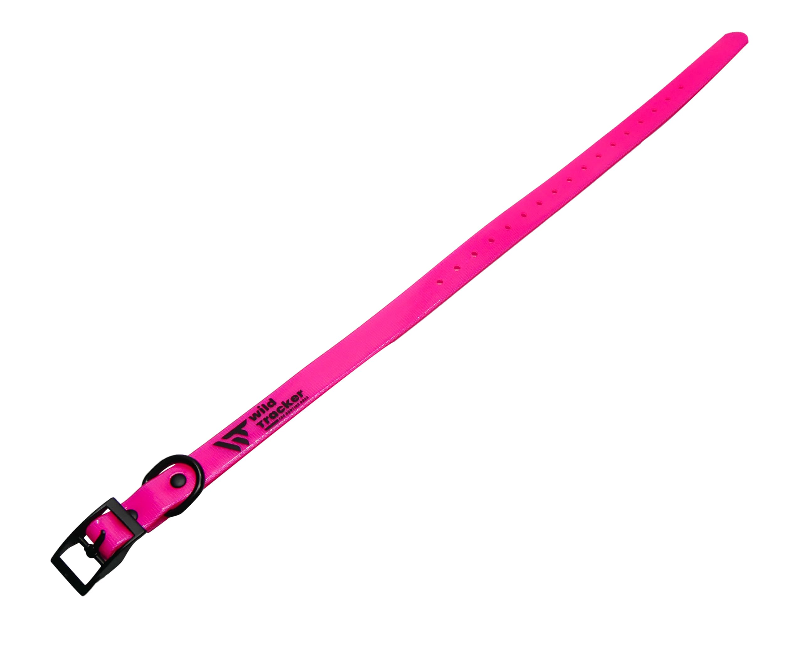 Collier, Modèle X-PERT, Couleur Rose, Résistant à la Chaleur et au Froid, Imperméable et impétrucible, Taille S, 20 Trous pour Un Tour de Cou de 22.5 à 45 cm