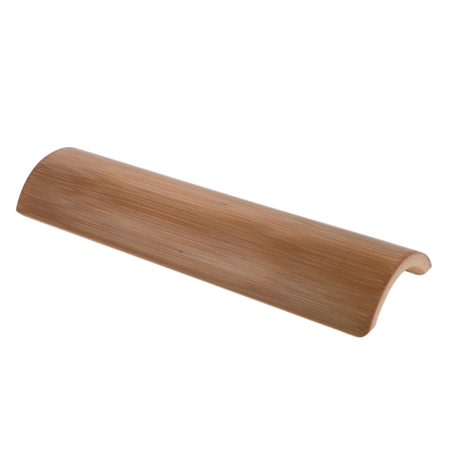 Soporte cóncavo antipandero para rodillo de cocina con base estable de madera