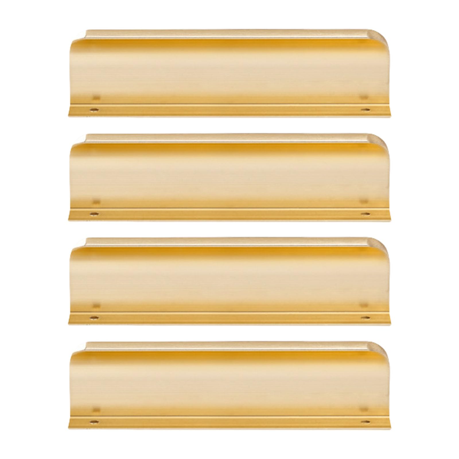 Fentency 4 Pack Multipurpose Cabinets Handles Drawer Pulls Easy Installion for Kitchen Cupboard Sturdy Aluminum Hardware Cabinets Handles
