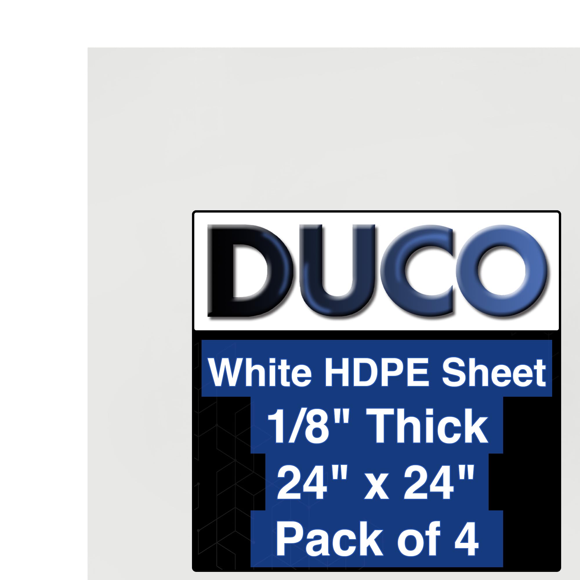 Duco HDPE Sheets - USA Made, Dishwasher Safe -19