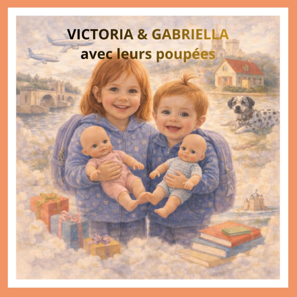 VICTORIA & GABRIELLA avec leurs poupées