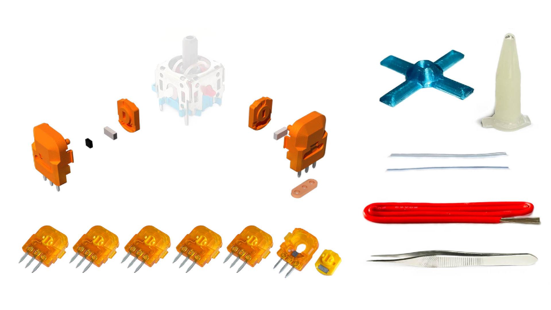 Amazon.co.jp: ElecGear 8個 TMRセンサー交換用のALPS