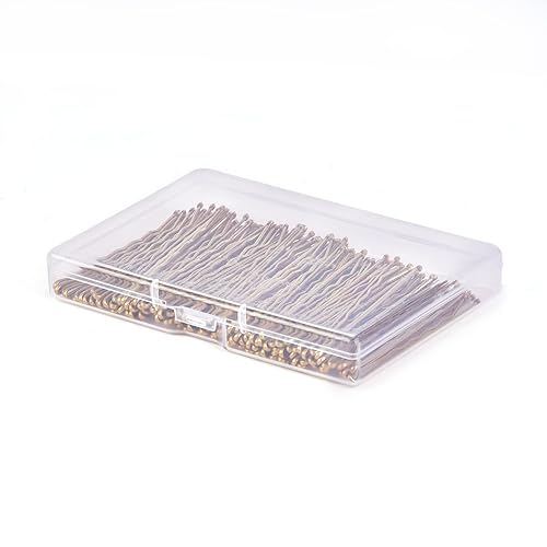 Miniatura 7 de MORGLES Bobby Pins de 2.75 pulgadas de largo para cabello grueso, 120 pines grandes rubios para mujeres y niñas con caja