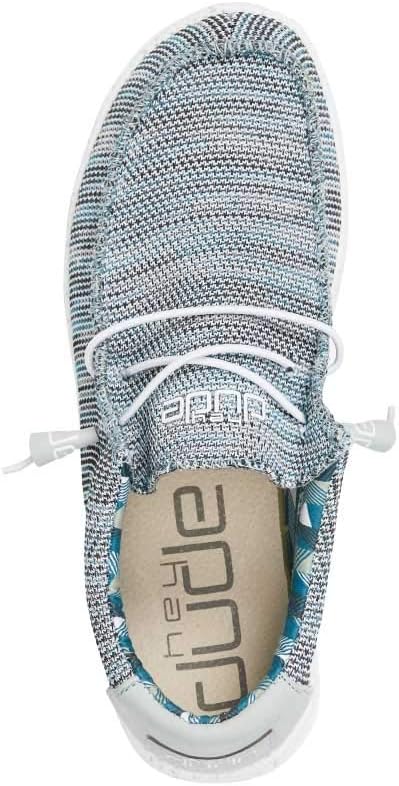 Hey Dude Mens Wally Sox 7 Wally Ice Grey