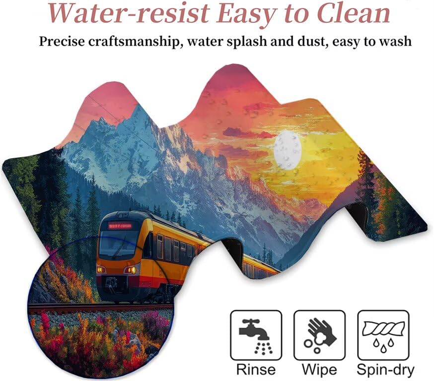 Tapis de souris XXL imperméable lavable avec glisse de précision - 7