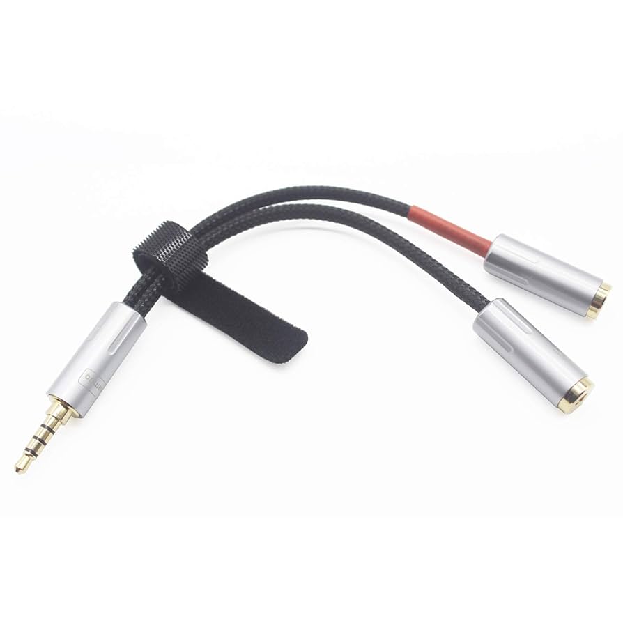 Amazon.co.jp: [ 3.5mm 4極 バランス オス ] 8芯銀メッキ線