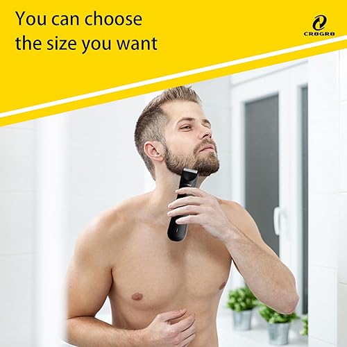 Miniatura 7 de CR8GR8 4 guías de corte profesionales para cortapelos Manscaper 3.0 con organizador, apto para el cortacésped 3.0 de repuesto  18 a 12 pulgadas