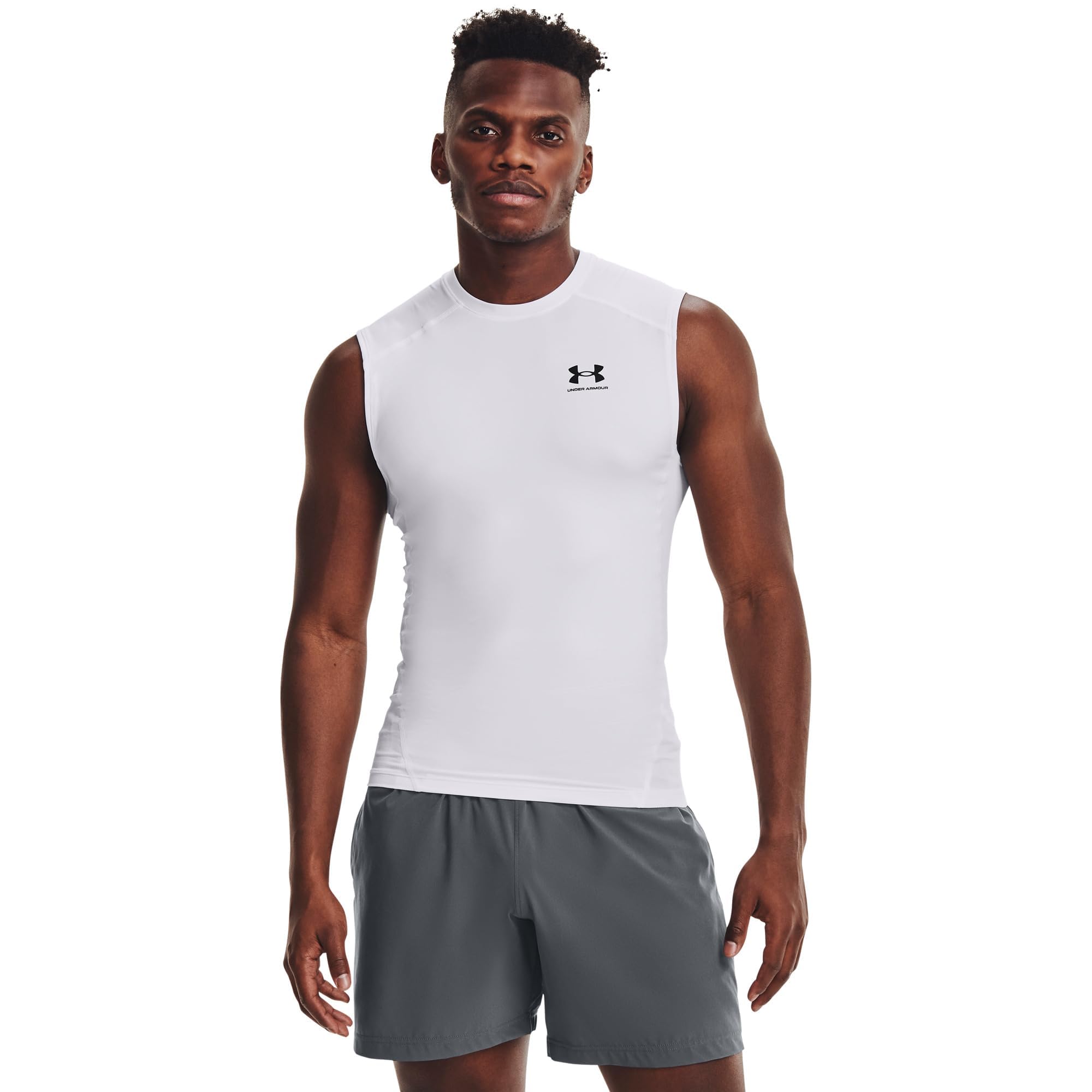 Under Armour Men's HeatGear Armour Sleeveless Compression T-shirt