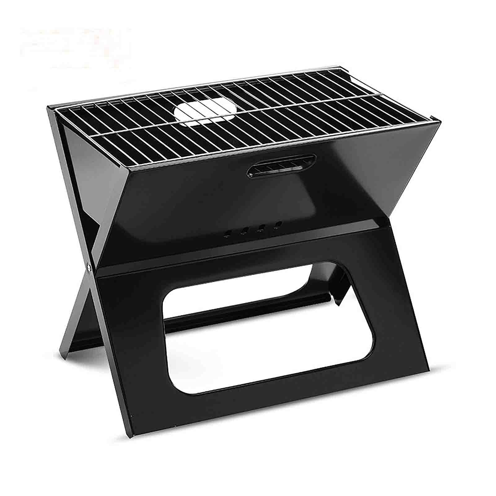 Barbecue extérieur pliable charbon et grand fumeur de jardin