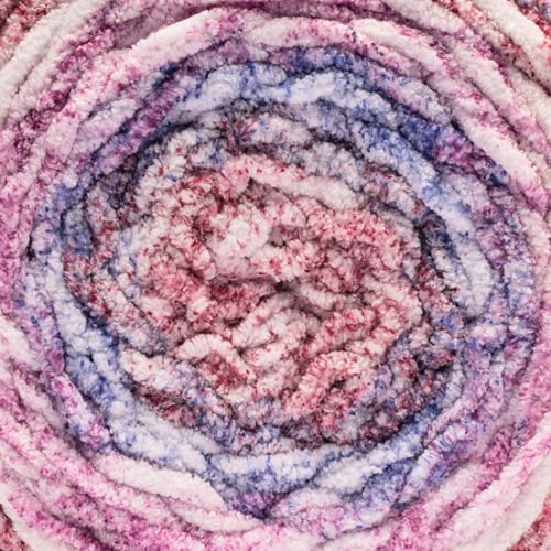 Image of Bernat Blanket Ethereal Stripes Ice Pop Yarn - 2 Pack of 300g /10.5oz - 100% Polyester - #6 Super Bulky - 220 Yards - Knitting /Crochet
